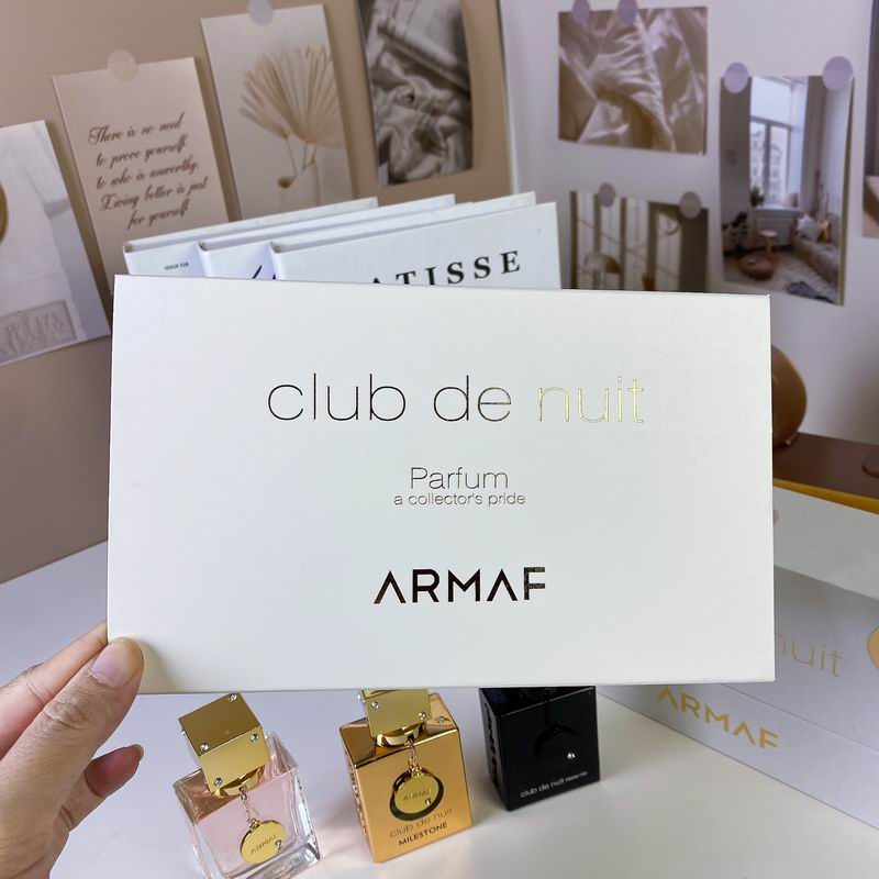 Armaf Club de Nuit 3-Piece Parfum Gift Set – Woman, Milestone & Intense Man