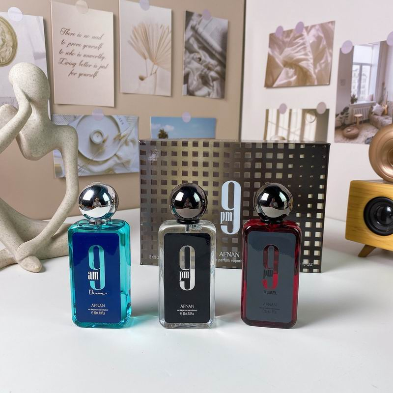 Afnan 9PM Fragrance Gift Set – 3x30ml EDP Miniature Collection